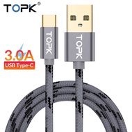 TOPK Type-C fast charging cable 2m long