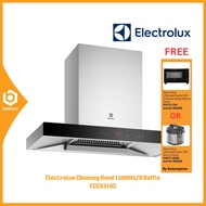 Electrolux 90cm UltimateTaste -Baffle- 500 chimney extractor hood - ECC9310S