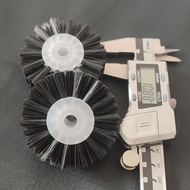 Industrial Brush Roller Brush Brush Wheel Hollow Brush Wheel Non-Linting Polishing Brush Wheel Round