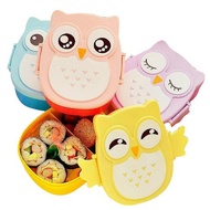 Owl Tupperware School Lunch Box