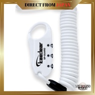 Kaedear Motorcycle Helmet Wire Lock KDR-LK31 - Anti-Theft Bike Security Cable with Key - 1500mm Whit