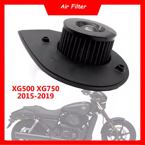 Motorcycle Engine Air Filter Cleaner High Flow Air Intake Filter Element For Harley Davidson Street