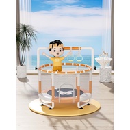 HEYFIT Trampoline for Home Use, Indoor Children's Trampoline, Baby Bounce Bed, Small Family Mesh Bou