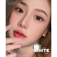 คอนแทคเลนส์ รุ่น Snow white ขนาดกลาง (Lovely)