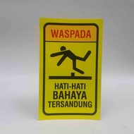 K3 Stickers, Safety Stickers, Applied Danger Stickers, Fall Risk Stickers