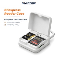 CFexpress Type A/B High Speed Card Reader Storage Box 10Gbps CF Card+SD3.0 All-in-One Photography Me