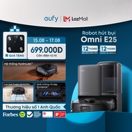 Robot hút bụi lau sàn eufy Omni E25 - Hàng chính hãng - Bảo hành 12 +12 tháng