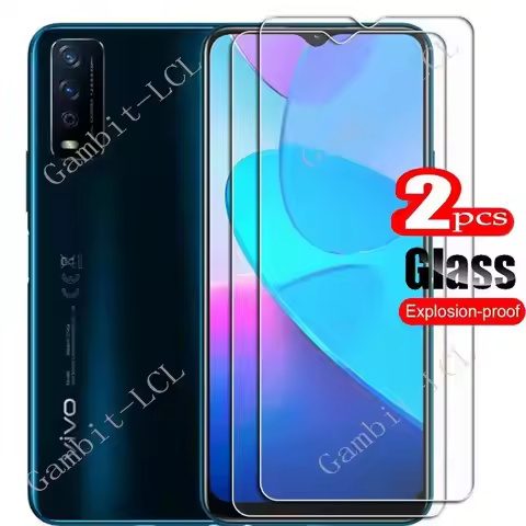 For Vivo Y11s Y20 Y20s Tempered Glass Protective VivoY11s V2028 V2029, V2029_PK 6.51Inch Screen Prot