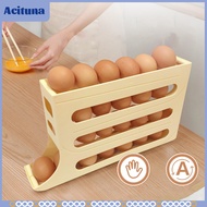 Egg Dispenser 30 Eggs Egg Organizer Egg Storage Box Rolling Egg Holder