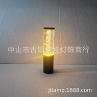 AT-🛫Hand-Held Table Lamp Drop-Resistant Acrylic Transparent Air Column Bag Bar Bar Lamp LEDBar Charging Lamp Small Night