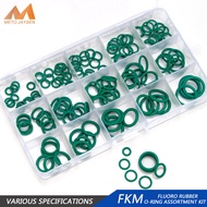 150PCS/1 BOX PCP Sealing Fluoro O-rings TThickness 1.5/1.9/2.4mm Durable Socket Rubber Green Gasket 