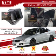 🇲🇾☛Android Player Casing 9" Toyota Corolla AE111☛