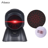 Aibecy Omni-directional 20 Lines 1D USB Orbit Barcode Scanner Reader Auto Scanning 1800t/s Speed 30� Adjustable Head