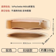 กระเป๋าใส่ของเสริมสำหรับ LV Pochette Metis กระเป๋าสตางค์แบบมีซิปด้านหน้า กระเป๋าใส่ของแบบแยกชั้น กระ