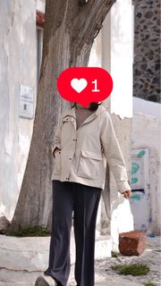 Uniqlo防風立領連帽外套