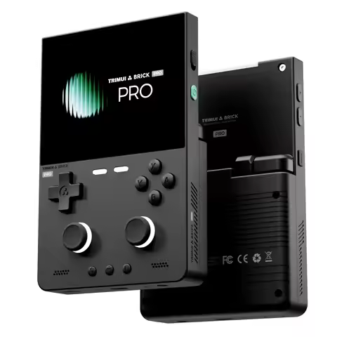 For TRIMUI Brick Pro Portable Video Player 5000mah Palm Phone Games Player Type-C Rechargeable Gamin