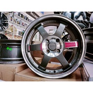 NEW SPORT RIM 15 INCH TE37 RM760 4PC MYVI CITY WIRA VIOS VIVA (KENA BELI 2KALI 1PAY 2PC 1BOX POS)( 需要结账2单1单2件1盒子包装邮寄）