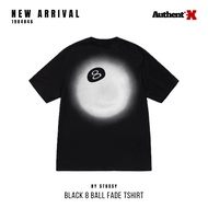 STUSSY 8 BALL FADE TEE - BLACK