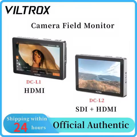 Viltrox DC-L1 DC-L2 Touch Screen Camera Monitor 7 Inch 600 Nits HDMI SDI Input Output Monitor 3D LUT