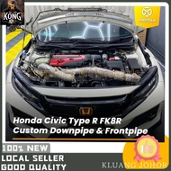 GODZILLA CATLESS HONDA CIVIC FK8 TYPE R DOWN PIPE FRONT PIPE EXHAUST SYSTEM K20C EKZOZ HONDA CIVIC D