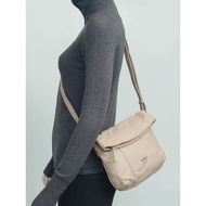 Spain SLANG BCN Foreign Trade Original Order Apricot PVC Shoulder Crossbody Female Bag Soft Leather 