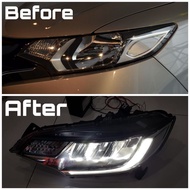 **Plug And Play Socket Wiring Kit ONLY** Headlight Conversion Socket For Honda Jazz GK5->Facelift FL
