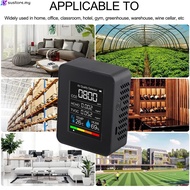 [Super] Air Quality Monitor 5in1 Indoor Carbon Dioxide Detector Formaldehyde HCHO TVOC [Ready Stock]