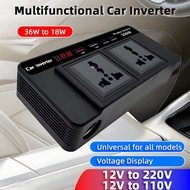 Car Power Converter 12V To 110V And 12V 220V 200W