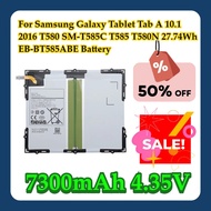For Samsung Galaxy Tablet Tab A 10.1 2016 T580 SM-T585C T585 T580N 27.74Wh 7300mAh 4.35V EB-BT585ABE