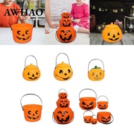 [AWHAO] Halloween Pumpkin Bucket Candy Bucket Holder Thanksgiving Halloween Organizer