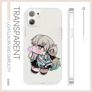 Linna Little Nose Ga Apple 17pro Phone Case Redmi k90 Silicone 16 Two-Dimensional oppoa72 Silicone v