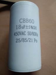 Kapasitor CBB60 18 UF 5% 450VAC