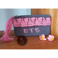 BTS FULL KNIT TWO-COMPANY WALLET