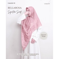 Bellarosa Scarf Jilbab Hijab Voal Segiempat Motif Premium Kerudung Pashmina Syari Free Exlusive Box
