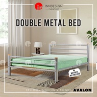 QUEEN METAL BED FRAME (FREE DELIVERY AND INSTALLATION) (FREE DELIVERY AND INSTALLATION)