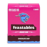 Feastables MrBeast Snack Bars – Chocolate Chip, 5 Bars 野獸先生零食棒 – 朱古力粒(一盒5條)【850027880457】