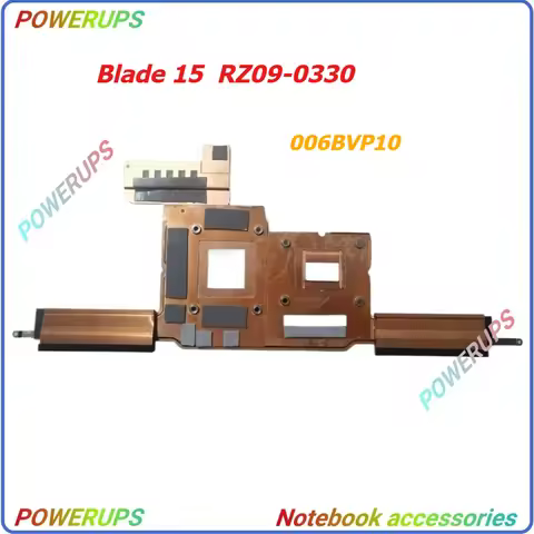 New Original Laptop CPU/GPU Cooler Radiator Heatsink For RAZER Blade 15 RZ09-0330 006BVP10