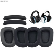 Replacement Ear Pads Cushions And Headband Kit For Logitech G935 G635 G933 G633 Gaming Headset Earpa