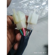 Complete set of socket cables for 6 pin and 2 pin sockets