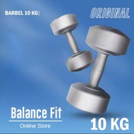 10 KG WEIGHT LIFT BARBEL 10 KG DUMBELL/ (1 UNIT)