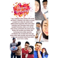 CUSTOM BIG CARD WISH