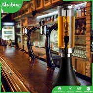 [Ababixa] 3 L Beer Dispenser Drinks Tower Tap Sturdy Drinks Dispenser Keep Beverage Tower for Home G