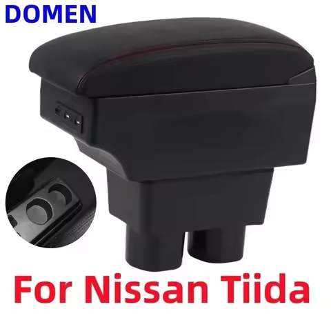 NEW For Nissan Tiida C11 Armrest For Nissan Sylphy Versa Tiida Latio Car Armrest box Interior Center