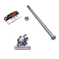 Front axle suzuki rc80 rc100 rc110 cristal bravo sprinter