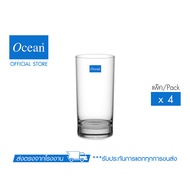 OCEAN แก้วน้ำ SAN MARINO HI BALL 350 ml (Pack of 4 pieces)