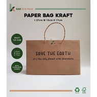 Brown Paper Bag / Brownies Paper Bag / Kraft Paper Bag
