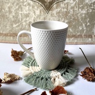 Coffee | Woven Mug Coaster | Macrame Coaster | Coaster | Handmade Coaster | Macrame | Coffee Coaster