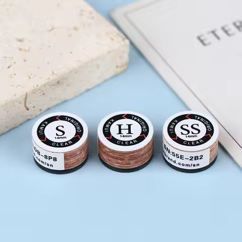 Billiard Pool Cue Tip 14mm SS/S/M/H Snooker Tip Billiard Pool Cue Tips Billiard Cue Stick Tips Snook