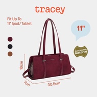 Tracey Suede Baguette Tote Bag