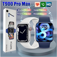 【Ready Stock】T900 Pro Max Iwo 14 Bluetooth Smart Watch Series 7 Sleep Monitor Call Heart Rate Fitness Sport Smartwatch